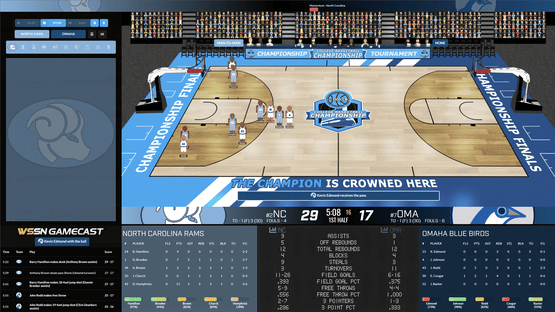 Draft Day Sports: College Basketball 2025 Screenshot