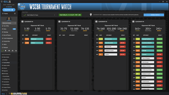 Draft Day Sports: College Basketball 2025 Screenshot
