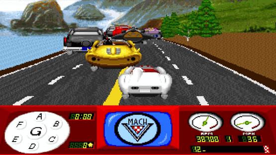 Speed Racer in the Challenge of Racer X Screenshot