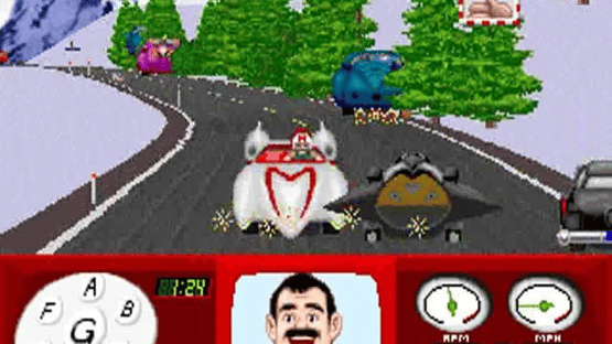 Speed Racer in the Challenge of Racer X Screenshot