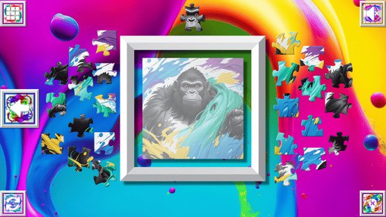 Color Splash: Monkeys Screenshot