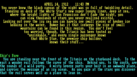 Beyond the Titanic Screenshot