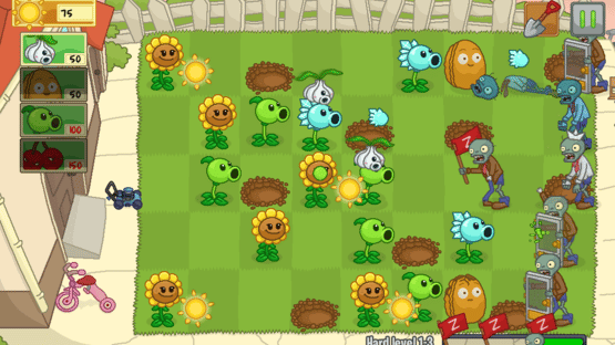 Plants vs Zombies: Neighborhood Defense Screenshot