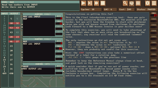 QuantumPulse 2A Screenshot