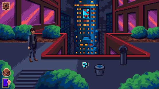 Neon Hearts City Screenshot