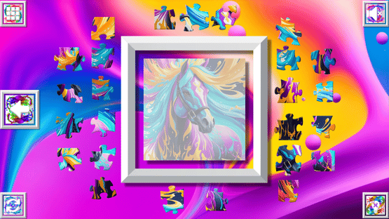 Color Splash: Horses Screenshot