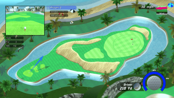 Golf Up Tropical Screenshot
