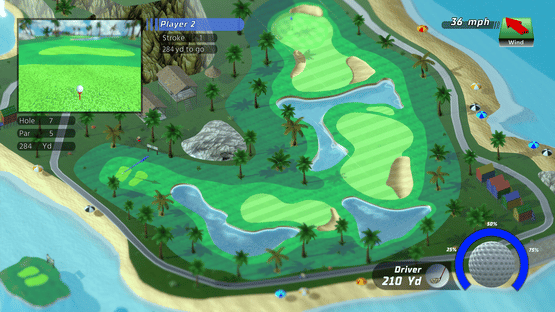 Golf Up Tropical Screenshot