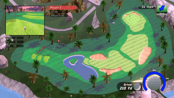 Golf Up Tropical Screenshot