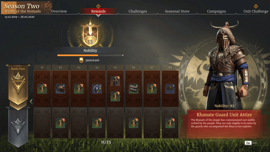 Conqueror's Blade: Season II - Wrath of the Nomads Screenshot