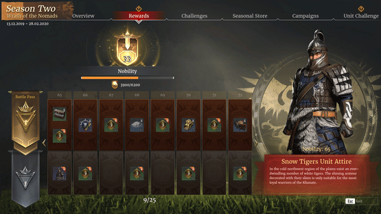 Conqueror's Blade: Season II - Wrath of the Nomads Screenshot
