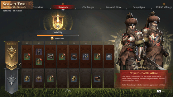Conqueror's Blade: Season II - Wrath of the Nomads Screenshot