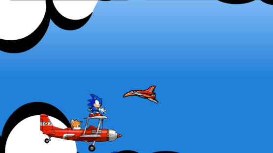 Sonic Sky Chase Zone Screenshot