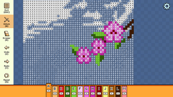 Pixel Cross Stitch: Spring Pack 3 Screenshot