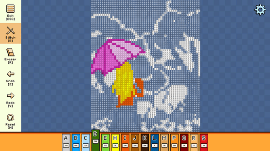 Pixel Cross Stitch: Spring Pack 3 Screenshot