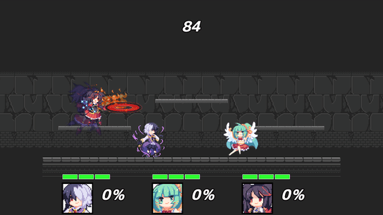 Dark Witch Fighting Buster Screenshot
