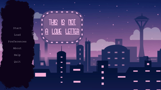 This Is Not A Love Letter Screenshot