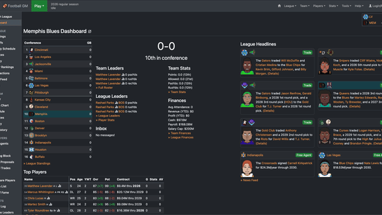 Football GM Screenshot