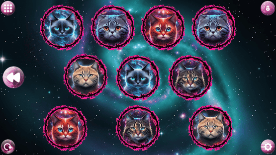 Space Memory: Cats Screenshot