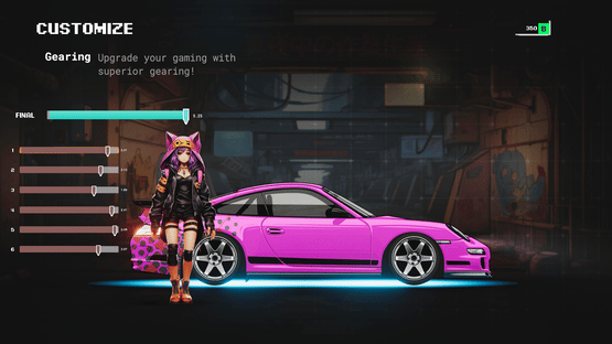 JDM Pixel Street Car Racing Screenshot