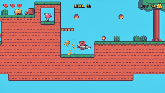 Bear Knight Honey Quest Screenshot