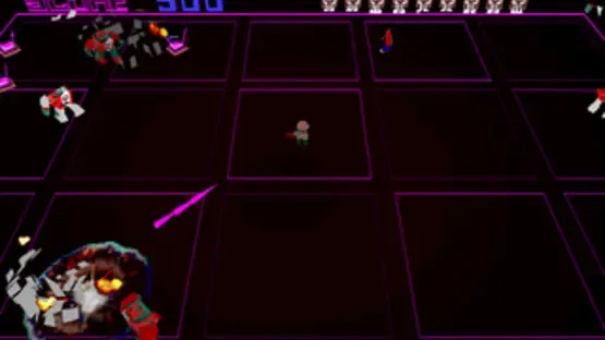 Robotron X gameplay screenshot 4