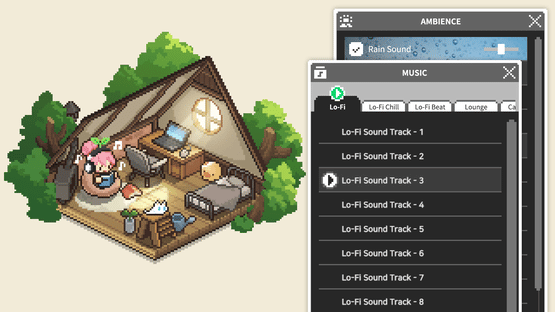 Mini Cozy Room: Lo-Fi Screenshot