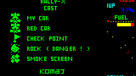 New Rally-X Screenshot