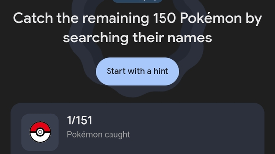 Catch Pokémon Screenshot