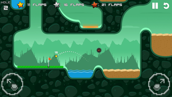 Flappy Golf Screenshot