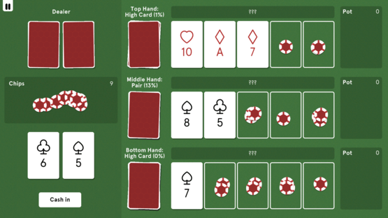 Texas Lane'em Poker Screenshot