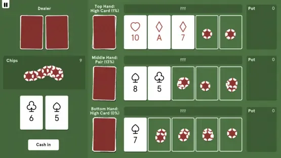 Texas Lane'em Poker screenshot 1