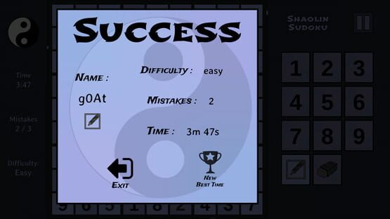 Shaolin Sudoku screenshot 4