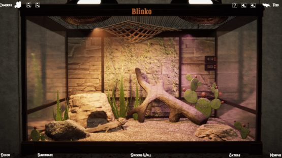 Digital Terrarium: Pogona Virtual Pet Screenshot