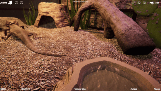 Digital Terrarium: Pogona Virtual Pet Screenshot
