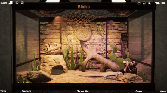 Digital Terrarium: Pogona Virtual Pet Screenshot
