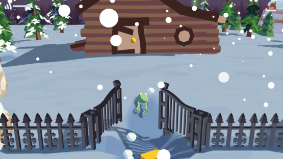 Jazzy the Frog Goes Home for the Holidays Screenshot