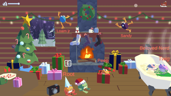 Jazzy the Frog Goes Home for the Holidays Screenshot