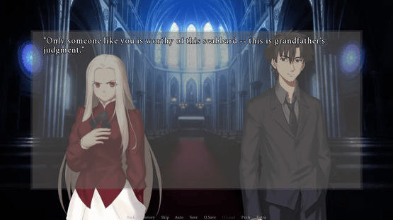 Fate/Zero the Visual Novel Screenshot