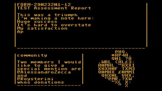 Portal for the C64 screenshot 4
