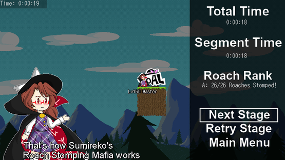 That's How Sumireko's Roach Stomping Mafia Works Screenshot