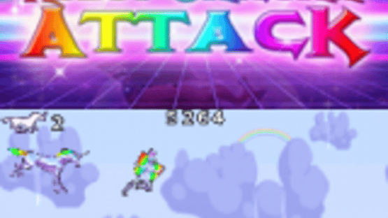 Robot Unicorn Attack DS Screenshot