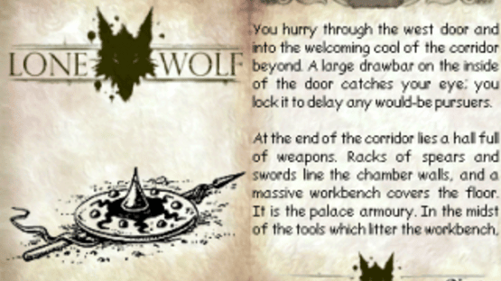 Lone Wolf DS V: Shadow On the Sand Screenshot