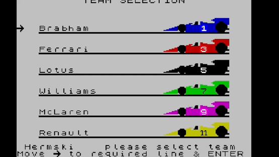 Formula One Screenshot