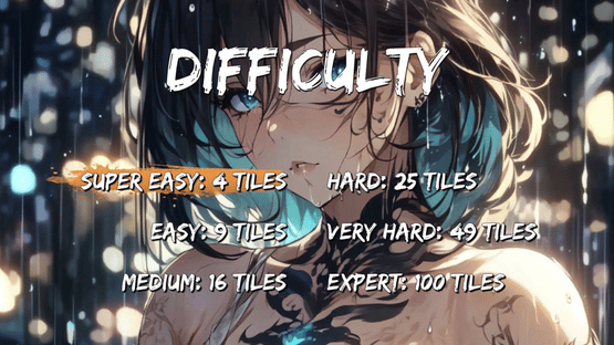 Wet Whispers: Anime Shift Puzzles Screenshot