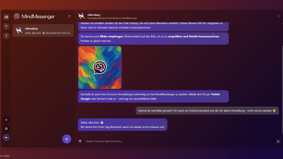 MindMessenger Screenshot