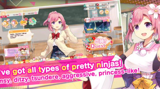 Moe! Ninja Girls RPG Screenshot
