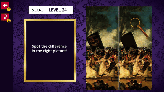 Spot the Difference with Masterpieces Screenshot