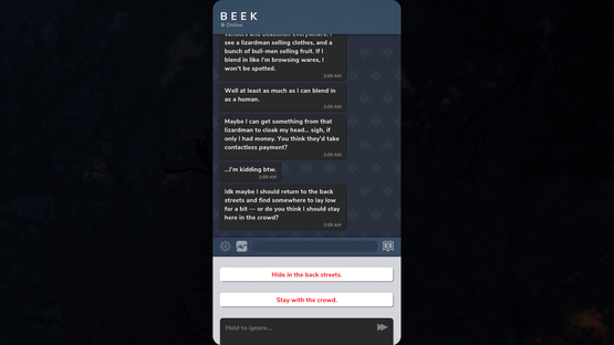 Beek: Familiar Spirit - Remastered Screenshot