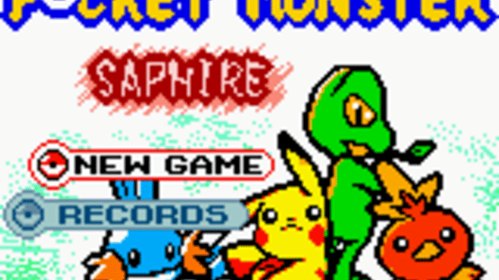 Pokémon Sapphire Version Screenshot